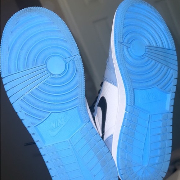 Air Jordan 1 Retro High OG GS white/black university blue Size : USA 4.5Y - Picture 5 of 7